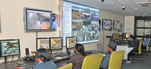 The Nelson Mandela Bay Municipality control room